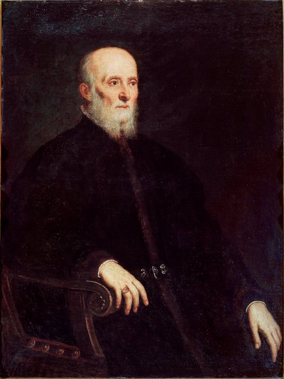 Retrato de Alvise Cornaro de Jacopo Robusti Tintoretto