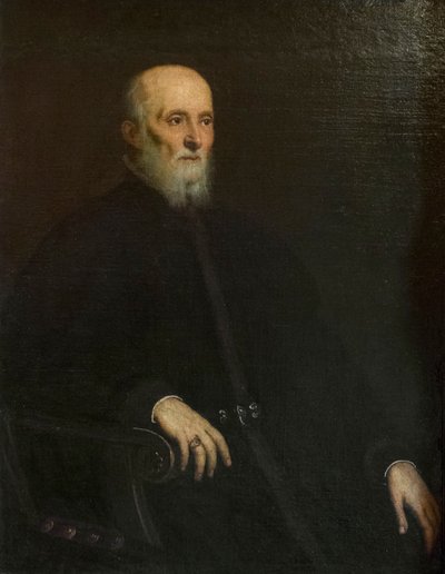 Retrato de Luigi Cornaro de Jacopo Robusti Tintoretto