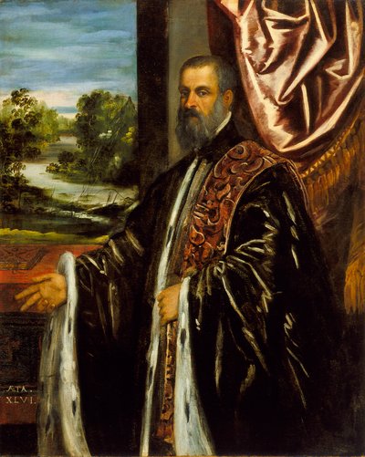 Retrato de Marino Grimani de Jacopo Robusti Tintoretto
