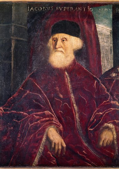 Retrato del Procurador Jacopo Soranzo (circa 1550) de Jacopo Robusti Tintoretto