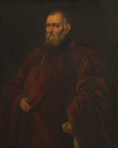 Retrato de un procurador veneciano, c.1575-1600 de Jacopo Robusti Tintoretto