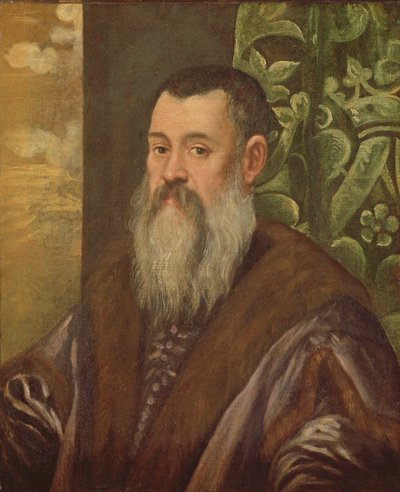 Retrato de un senador veneciano de Jacopo Robusti Tintoretto