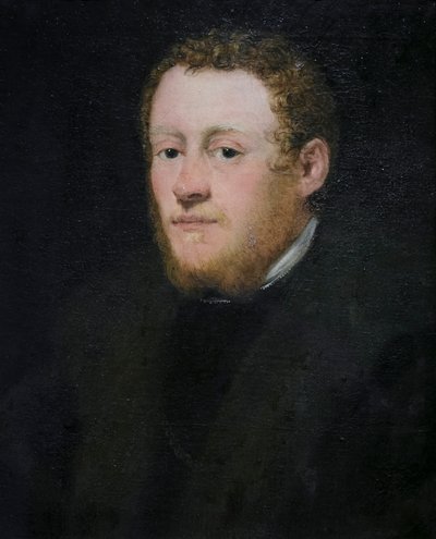 Retrato de un joven pelirrojo de Jacopo Robusti Tintoretto
