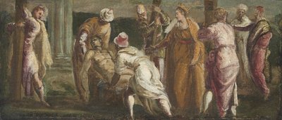 Santa Elena Probando la Verdadera Cruz de Jacopo Robusti Tintoretto