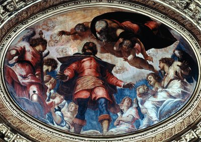 San Roque en gloria, 1564 de Jacopo Robusti Tintoretto