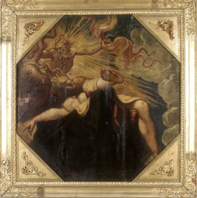 Semele quemada por Júpiter de Jacopo Robusti Tintoretto