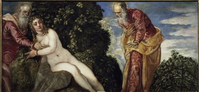Susana y los ancianos, circa 1555 de Jacopo Robusti Tintoretto