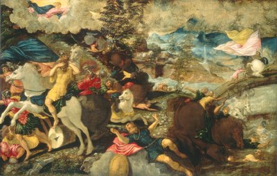 La Conversión de San Pablo, c.1545 de Jacopo Robusti Tintoretto