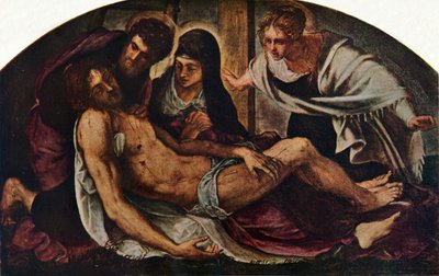 La deposición, 1563, 1930 de Jacopo Robusti Tintoretto