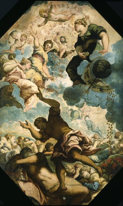 Los sueños de los hombres de Jacopo Robusti Tintoretto