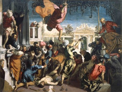 El milagro del esclavo El milagro de San Marcos de Jacopo Robusti Tintoretto