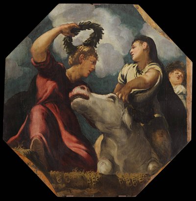 El rapto de Europa, 1541-1542 de Jacopo Robusti Tintoretto