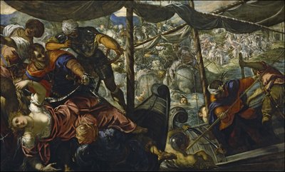 El Rapto de Helena, 1578 de Jacopo Robusti Tintoretto