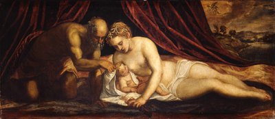 Venus, Vulcano y Cupido de Jacopo Robusti Tintoretto