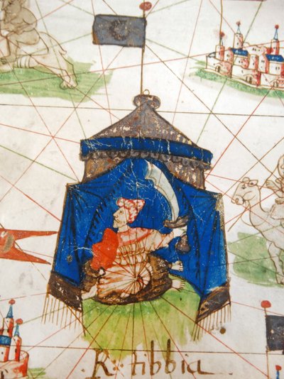 Mapa renacentista de Europa, Jacopo Russo (después) 1528 de Jacopo Russo