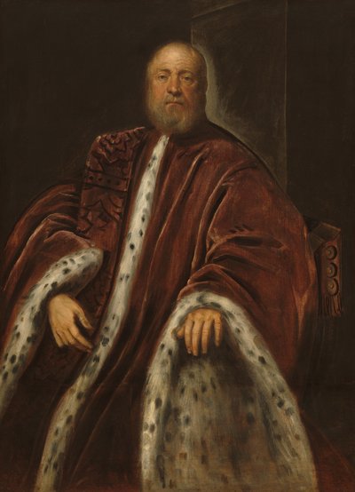 Un procurador de San Marcos, c. 1575-1585 de Jacopo Tintoretto