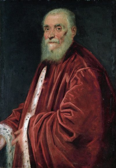 Inglés: Portrait of the Senator Marco Grimani (m. 1583) de Jacopo Tintoretto