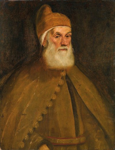 Retrato del Dogo Girolamo Priuli, 1550 de Jacopo Tintoretto