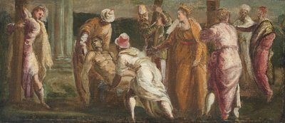 Santa Elena Probando la Verdadera Cruz, c. 1545 de Jacopo Tintoretto