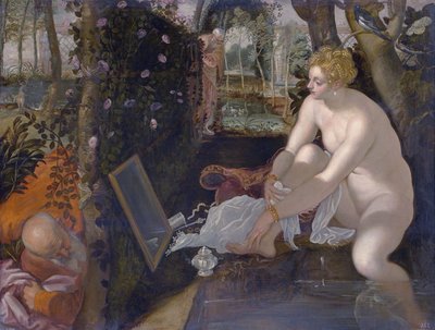 Susana y los ancianos de Jacopo Tintoretto