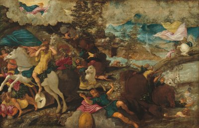 La Conversión de San Pablo de Jacopo Tintoretto