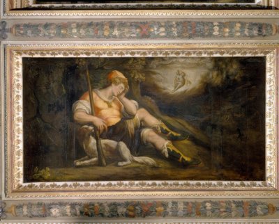 Diana y Endimión de Jacopo Zucchi
