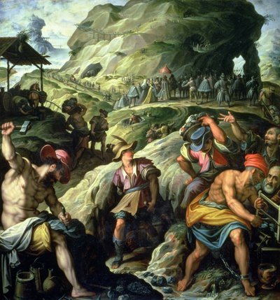 La Mina, 1572 de Jacopo Zucchi