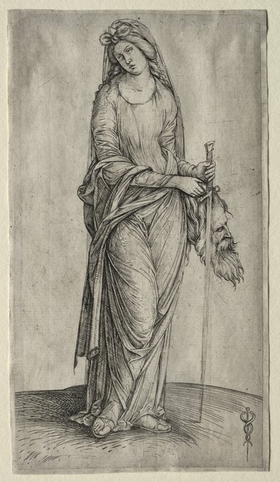 Judith sosteniendo la cabeza de Holofernes de Jacopo de