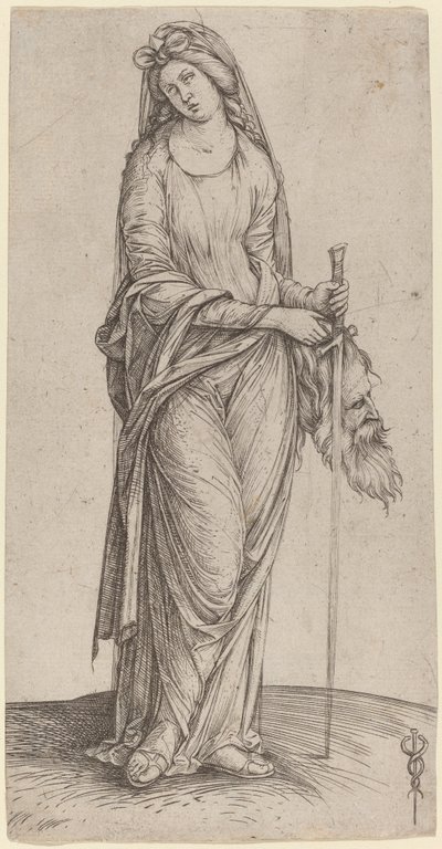 Judith sosteniendo la cabeza de Holofernes de Jacopo de Barbari