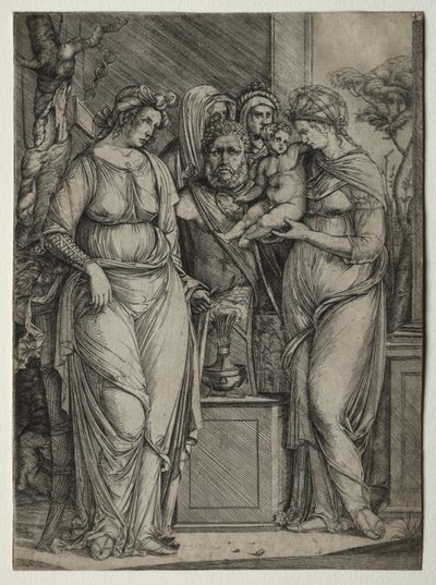 Sacrificio de Príapo de Jacopo de