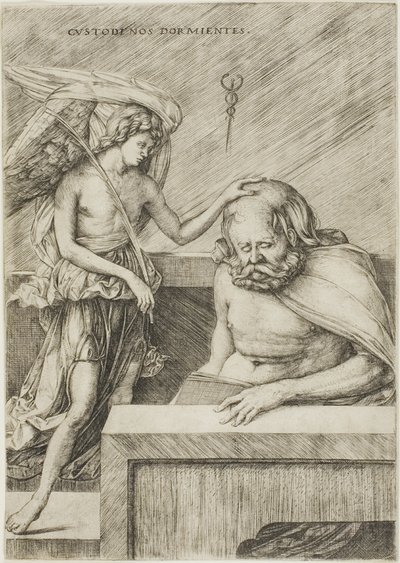 El ángel de la guarda de Jacopo de