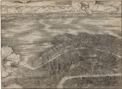 Vista de Venecia de Jacopo de