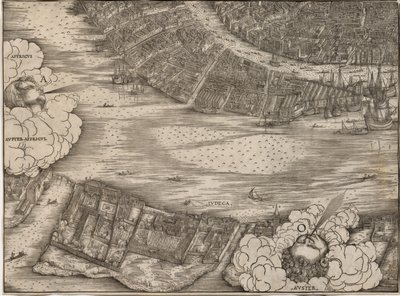 Vista de Venecia de Jacopo de