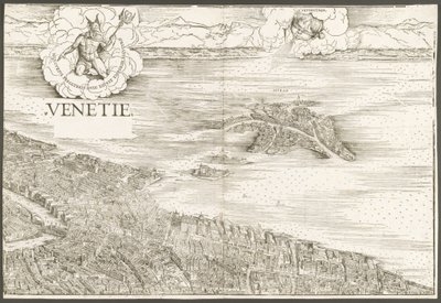 Vista de Venecia [bloque central superior] de Jacopo de