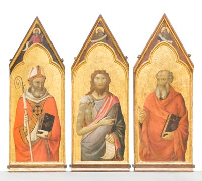 San Juan Bautista, San Juan Evangelista, San Gil de Jacopo del Casentino