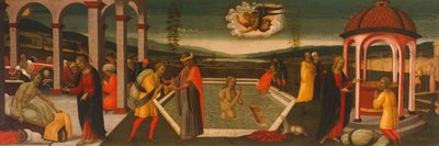 El estanque de Betesda, de Jacopo del Sellaio (1441-1493) de Jacopo del Sellaio