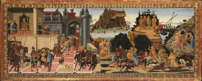 Escenas de la Historia de los Argonautas de Jacopo del Sellaio