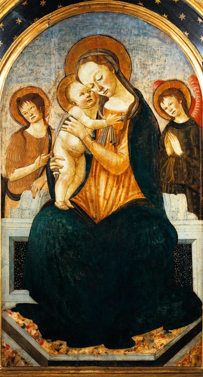 Virgen y Niño de Jacopo del Sellaio