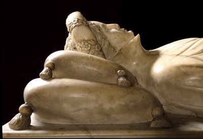 Monumento a Ilaria del Carretto de la familia del Marqués de Savona. (detalle) de Jacopo della Quercia