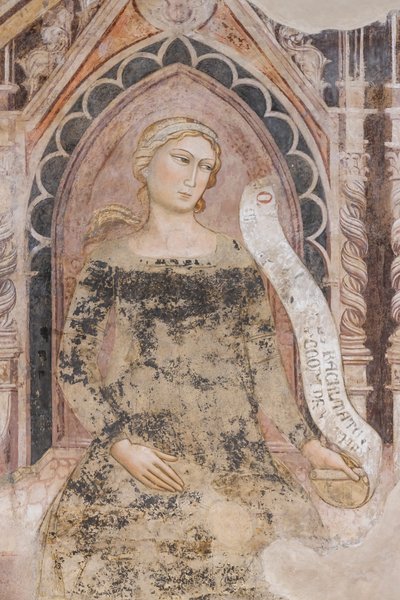 Alegoría de la retórica (fresco) de Jacopo di Cione