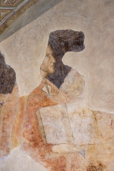 Retrato de Dante Alighieri (fresco) de Jacopo di Cione