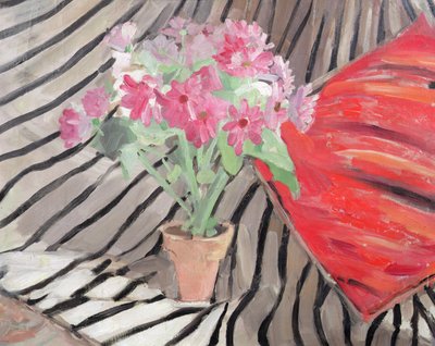 Armonía de flores y tejido de cebra, c.1917 de Jacqueline Marval