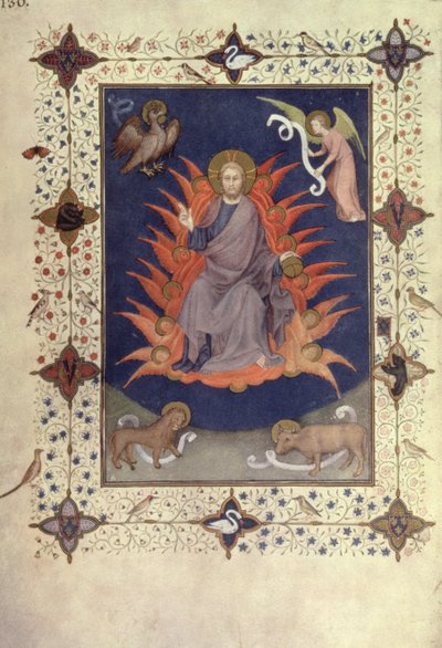MS 11060-11061 Salmos de Penitencia: Cristo en Majestad, de 
