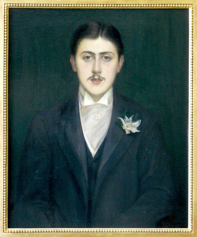 Retrato de Marcel Proust de Jacques-Emile Blanche