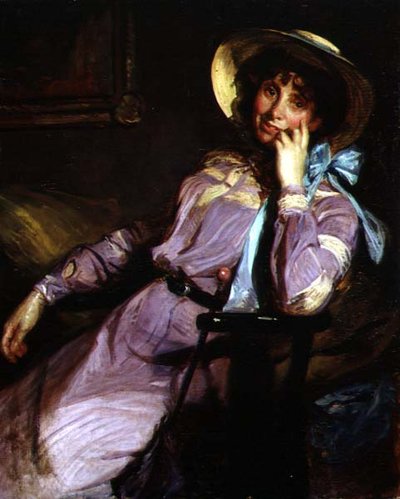 Retrato de la Srta. M.D. McEwen de Jacques Emile Blanche