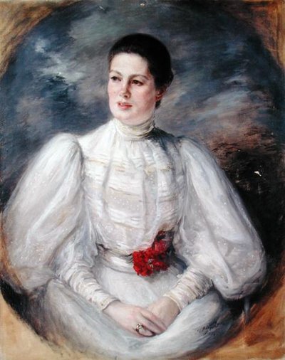Retrato de una Mujer de Jacques Emile Blanche