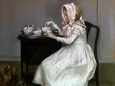 Hora del Té de Jacques Emile Blanche