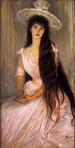 La rosa rosa de Jacques Emile Blanche