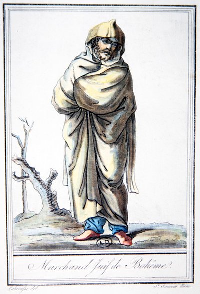 Un comerciante judío de Bohemia, de 
