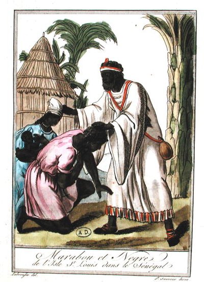 Marabú de Saint-Louis, Senegal de Jacques (after) Grasset de Saint Sauveur